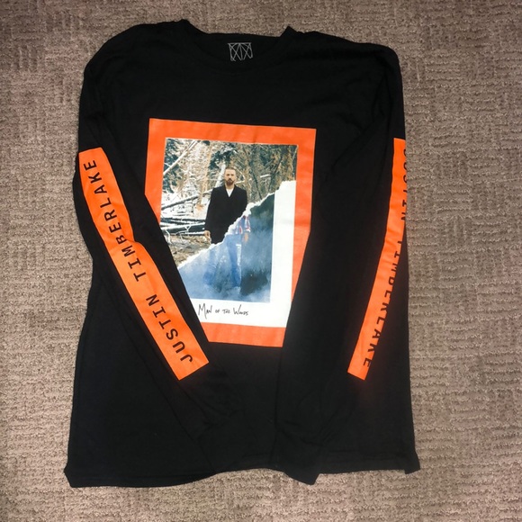black and orange designer shirt